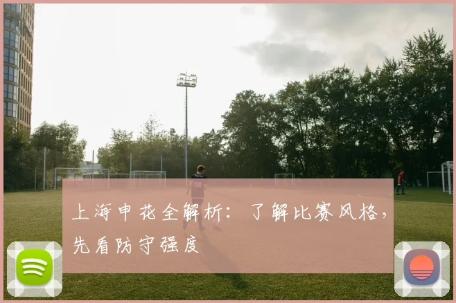 上海申花全解析:了解比赛风格,先看防守强度